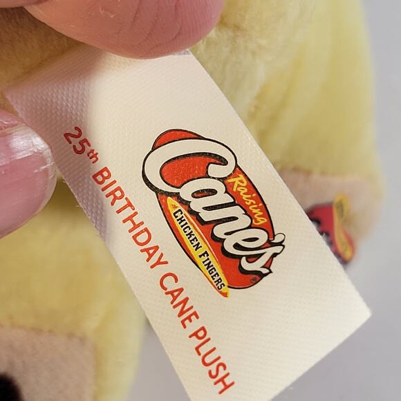 Raising Cane's 25th Birthday Dog Plush, Collectible Stuffed Animal - Picture 9 of 16